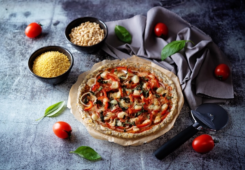 Millet pizza