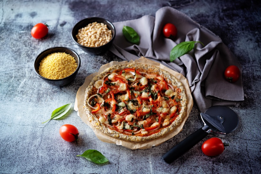 Millet pizza